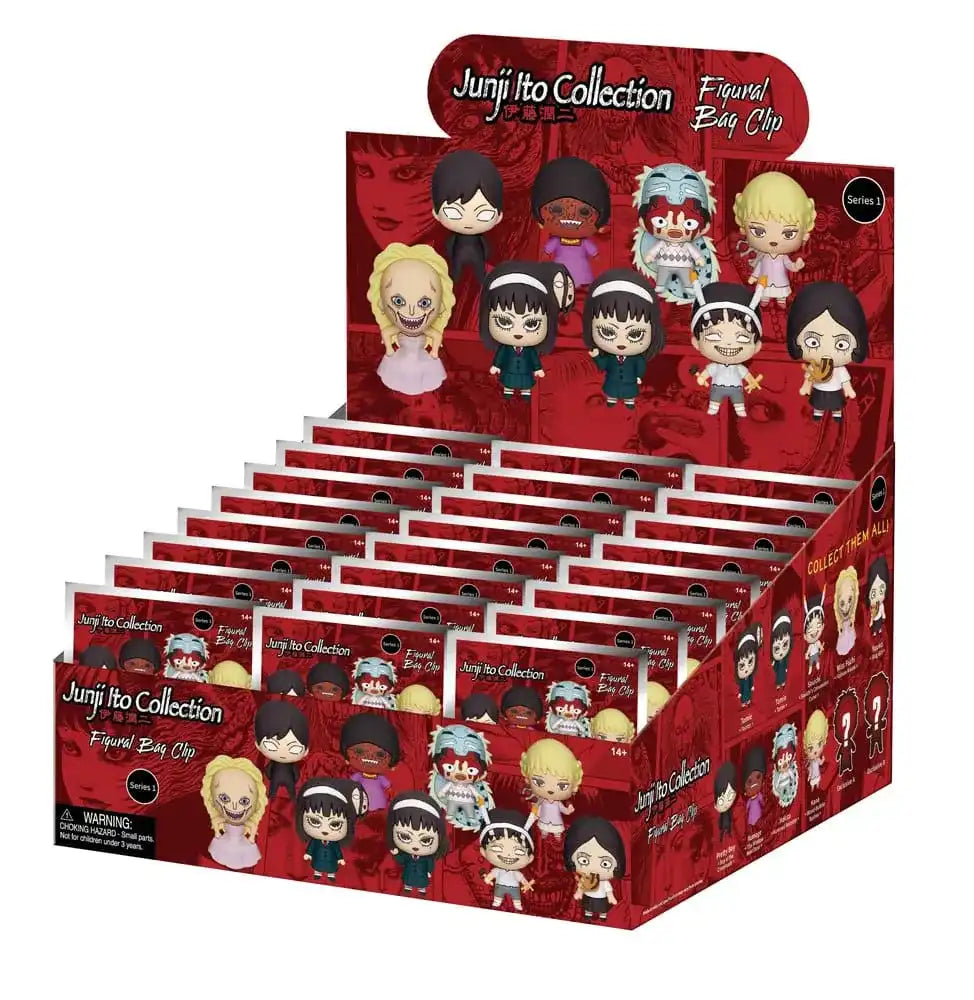 Junji Ito Collection PVC-Taschenanhänger Series 1 Display (24) - Smalltinytoystore