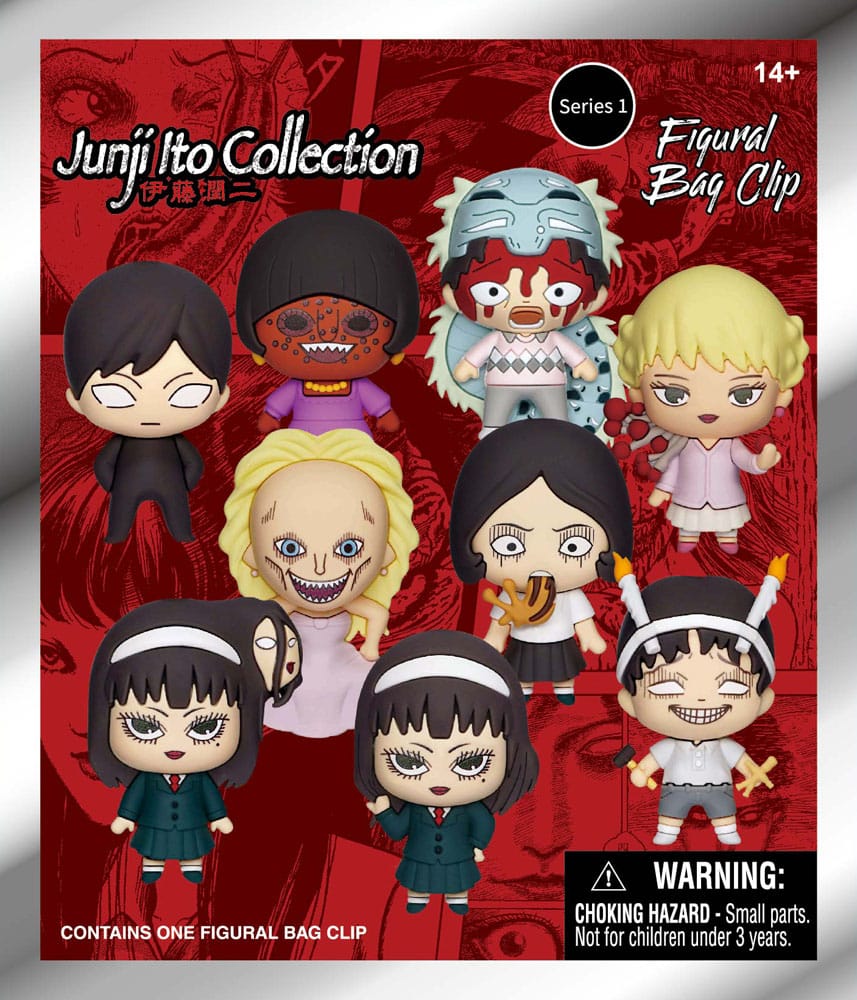 Junji Ito Collection PVC-Taschenanhänger Series 1 Display (24) - Smalltinytoystore