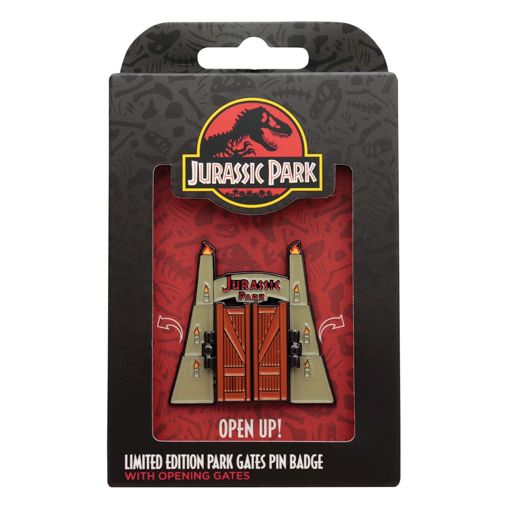 Jurassic Park Ansteck-Pin Gates Hinged - Smalltinytoystore