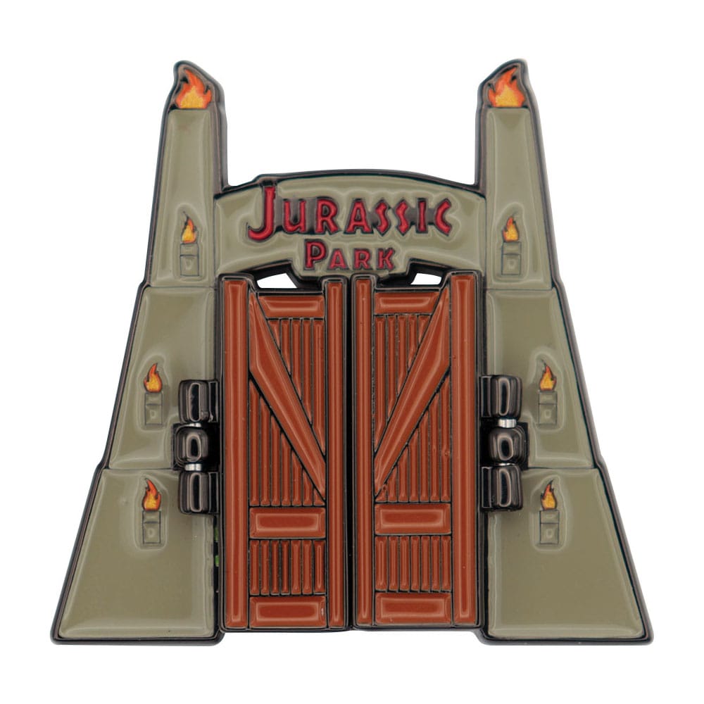 Jurassic Park Ansteck-Pin Gates Hinged - Smalltinytoystore
