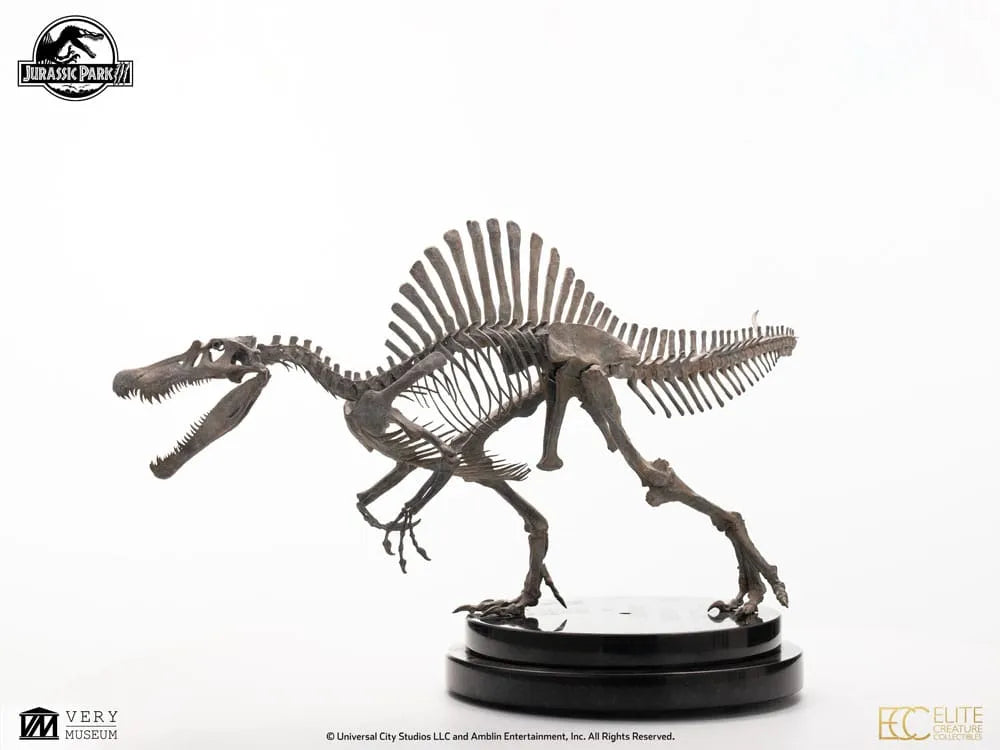 Jurassic Park III ECC Elite Creature Line Statue 1/24 Spinosaurus Skeleton Bronze 27 cm - Smalltinytoystore