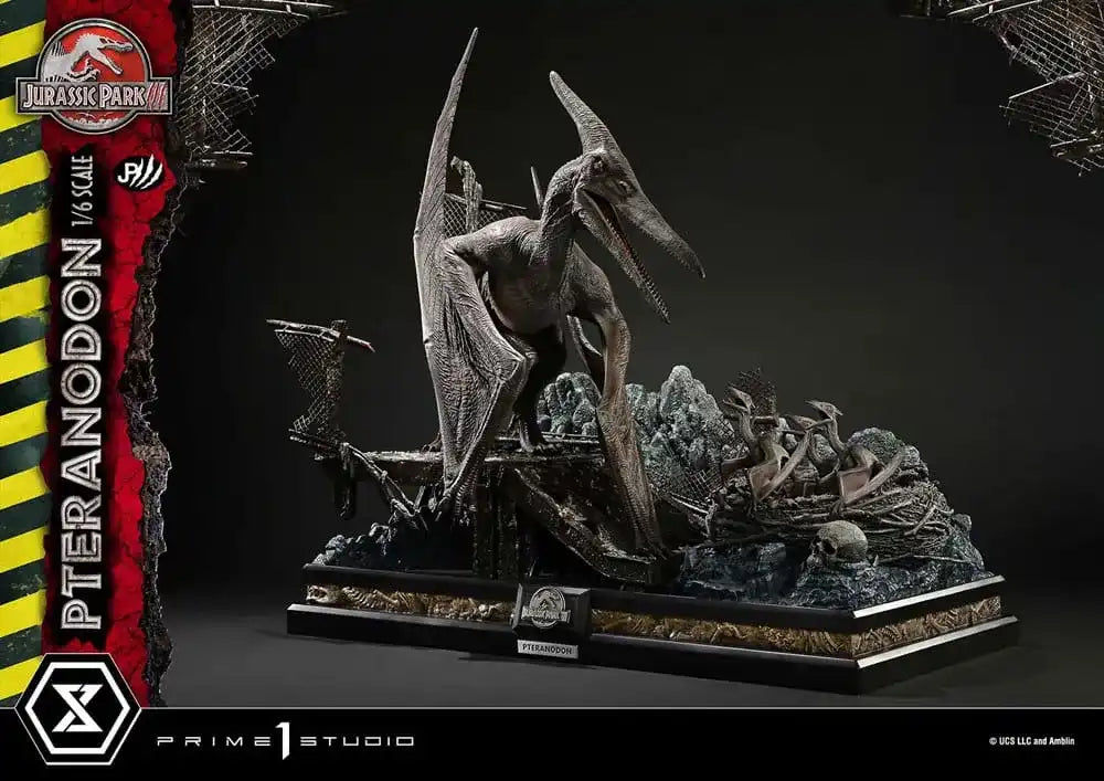 Jurassic Park III Legacy Museum Collection Statue 1/6 Pteranodon Bonus Version 68 cm - Smalltinytoystore