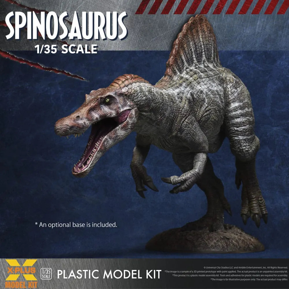 Jurassic Park III Plastic Model Kit 1/35 Spinosaurus 41 cm - Smalltinytoystore