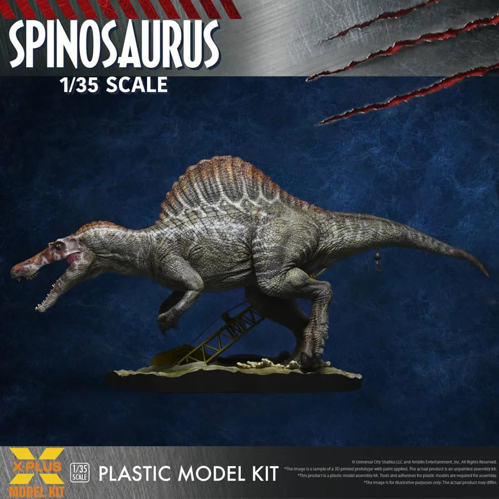 Jurassic Park III Plastic Model Kit 1/35 Spinosaurus 41 cm - Smalltinytoystore
