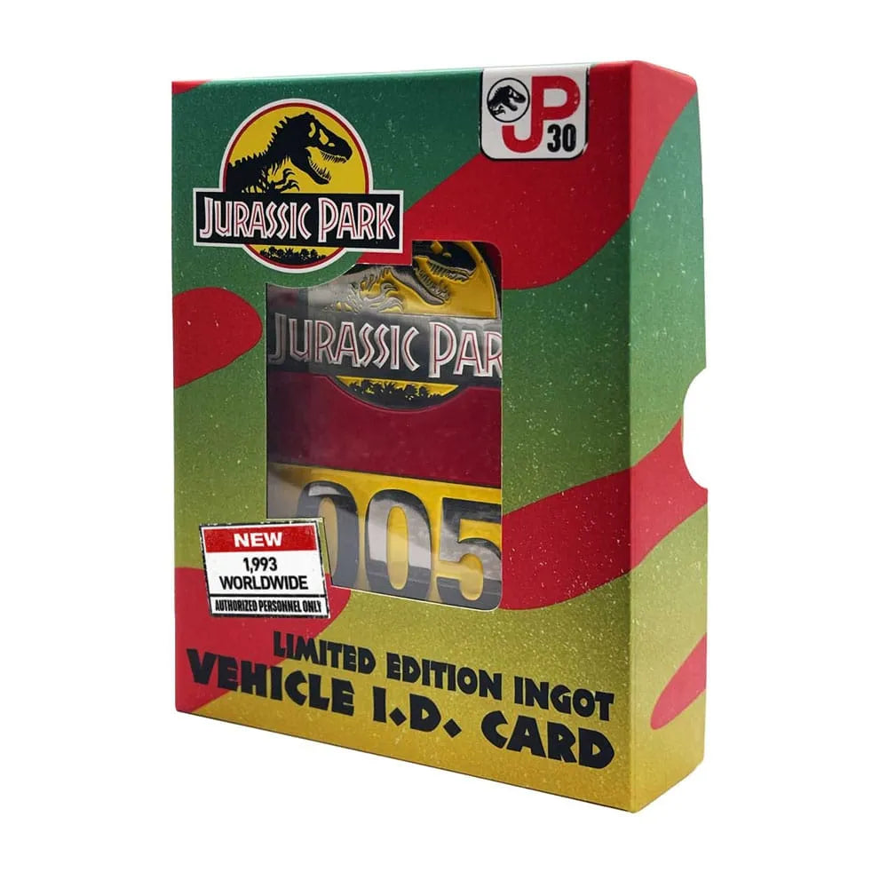 Jurassic Park Metallbarren 30th Anniversary Jeep Limited Edition - Smalltinytoystore
