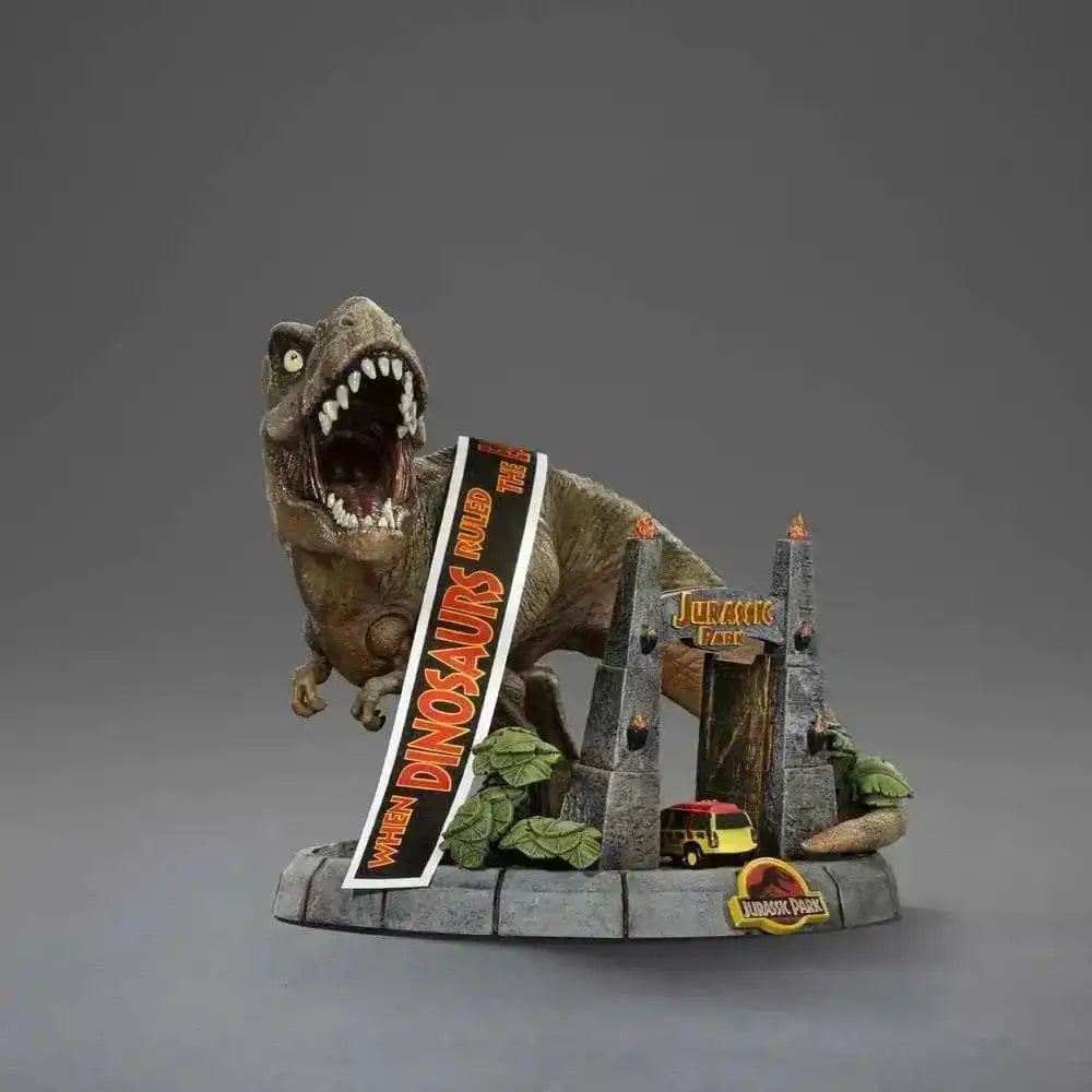 Jurassic Park Mini Co. PVC Figur T-Rex Illusion Deluxe 15 cm - Smalltinytoystore