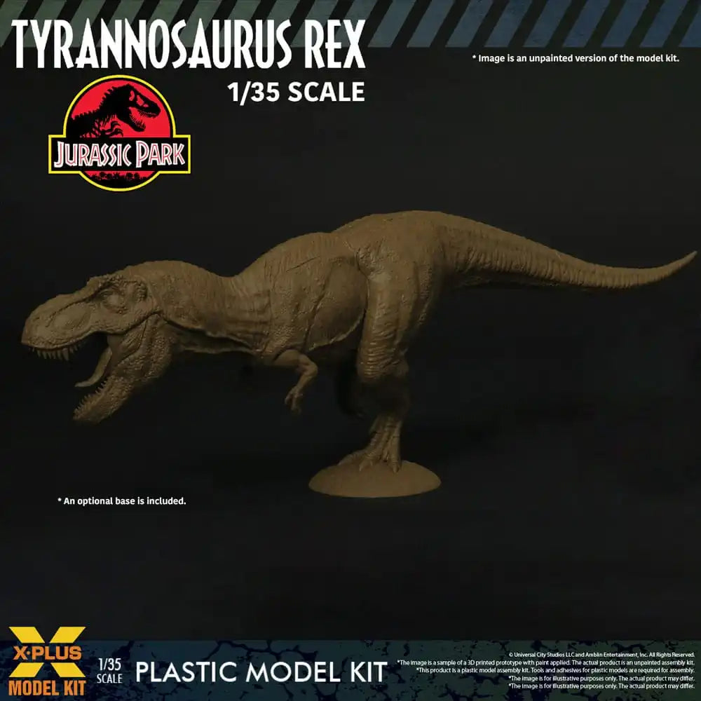 Jurassic Park Plastic Model Kit 1/35 Tyrannosaurus Rex 42 cm - Smalltinytoystore