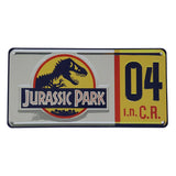 Jurassic Park Replik 1/1 Dennis Nedry Nummernschild - Smalltinytoystore