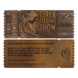 Jurassic Park Replik 1/1 Feeding Show Ticket - Smalltinytoystore