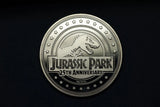Jurassic Park Sammelmünze 25th Anniversary T-Rex Silver Edition - Smalltinytoystore