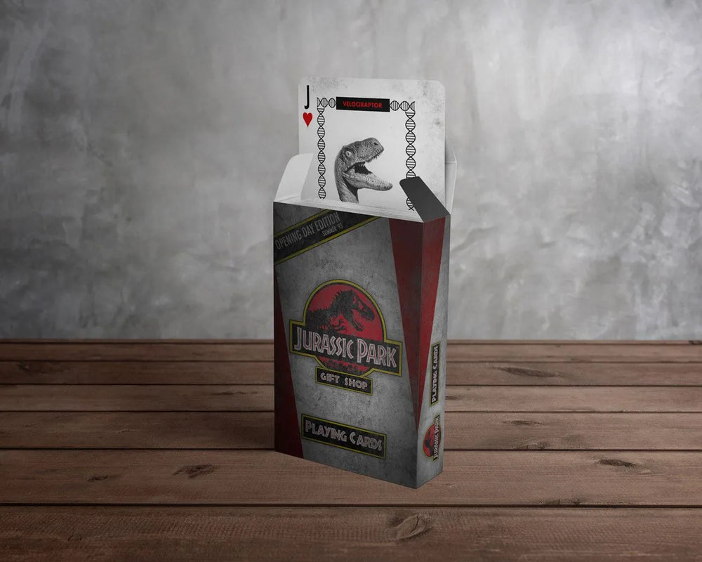 Jurassic Park Spielkarten - Smalltinytoystore