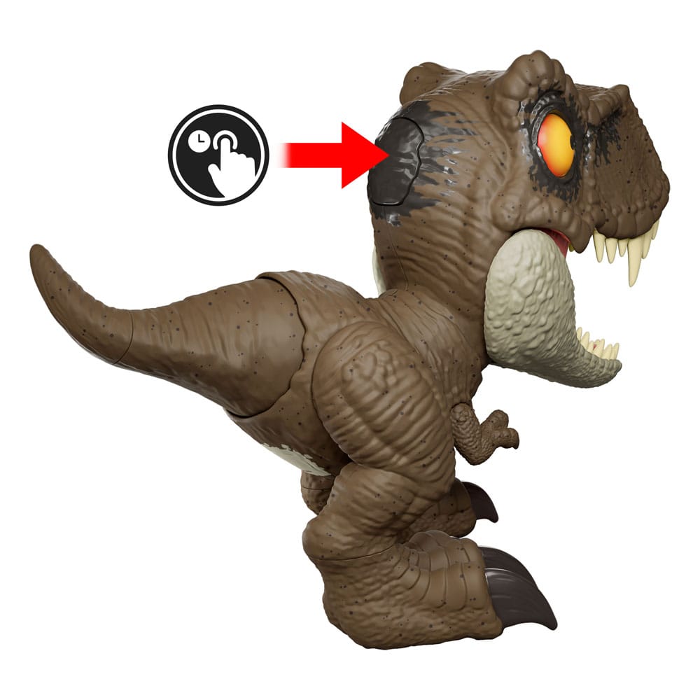 Jurassic World Actionfigur mit Sound Roar Command Tyrannosaurus Rex 16 cm - Smalltinytoystore