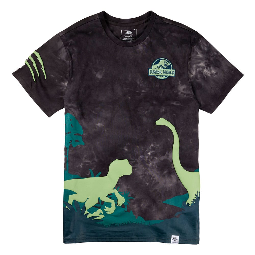 Jurassic World by Loungefly Tee T-Shirt Unisex Dinos - Smalltinytoystore