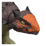 Jurassic World: Die Wiedergeburt Actionfigur mit Sound Wild Roar Ankylosaurus 7 cm - Smalltinytoystore