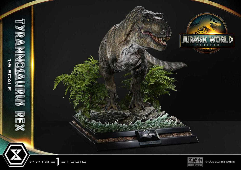 Jurassic World: Die Wiedergeburt Legacy Museum Collection Statue 1/6 Tyrannosaurus Rex 94 cm - Smalltinytoystore
