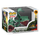 Jurassic World: Die Wiedergeburt POP! Movies Vinyl Figur Mosasaurus 9 cm - Smalltinytoystore