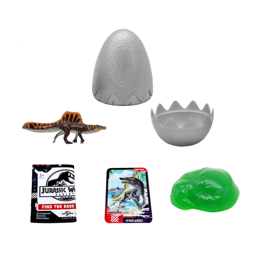 Jurassic World: Die Wiedergeburt Pop N Lock Blind Box Display Captivz Build n Battle Dinos (12) - Smalltinytoystore