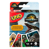 Jurassic World: Die Wiedergeburt UNO Kartenspiel - Smalltinytoystore