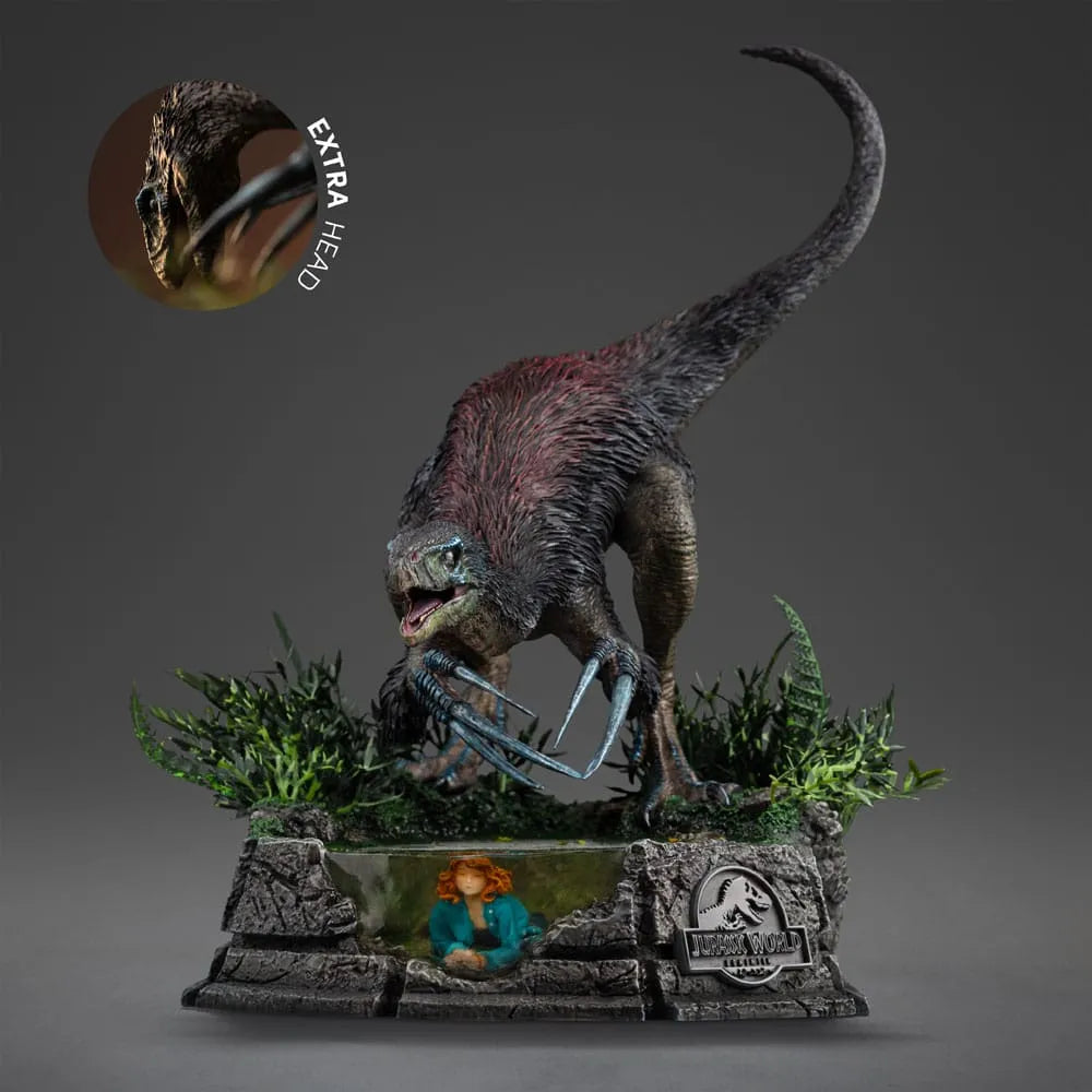 Jurassic World: Dominion Demi Art Scale Statue 1/20 Therizinosaurus 29 cm - Smalltinytoystore