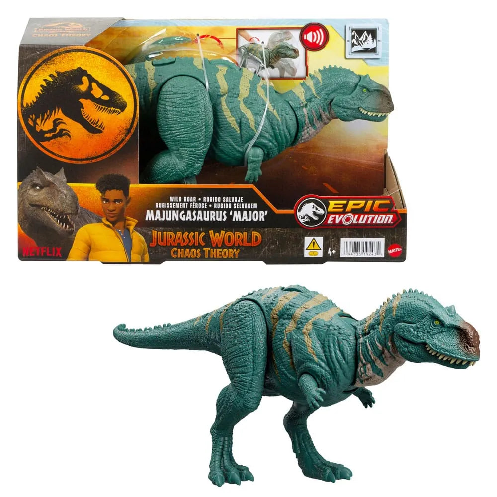 Jurassic World Epic Evolution Actionfigur Wild Roar Majungasaurus - Smalltinytoystore