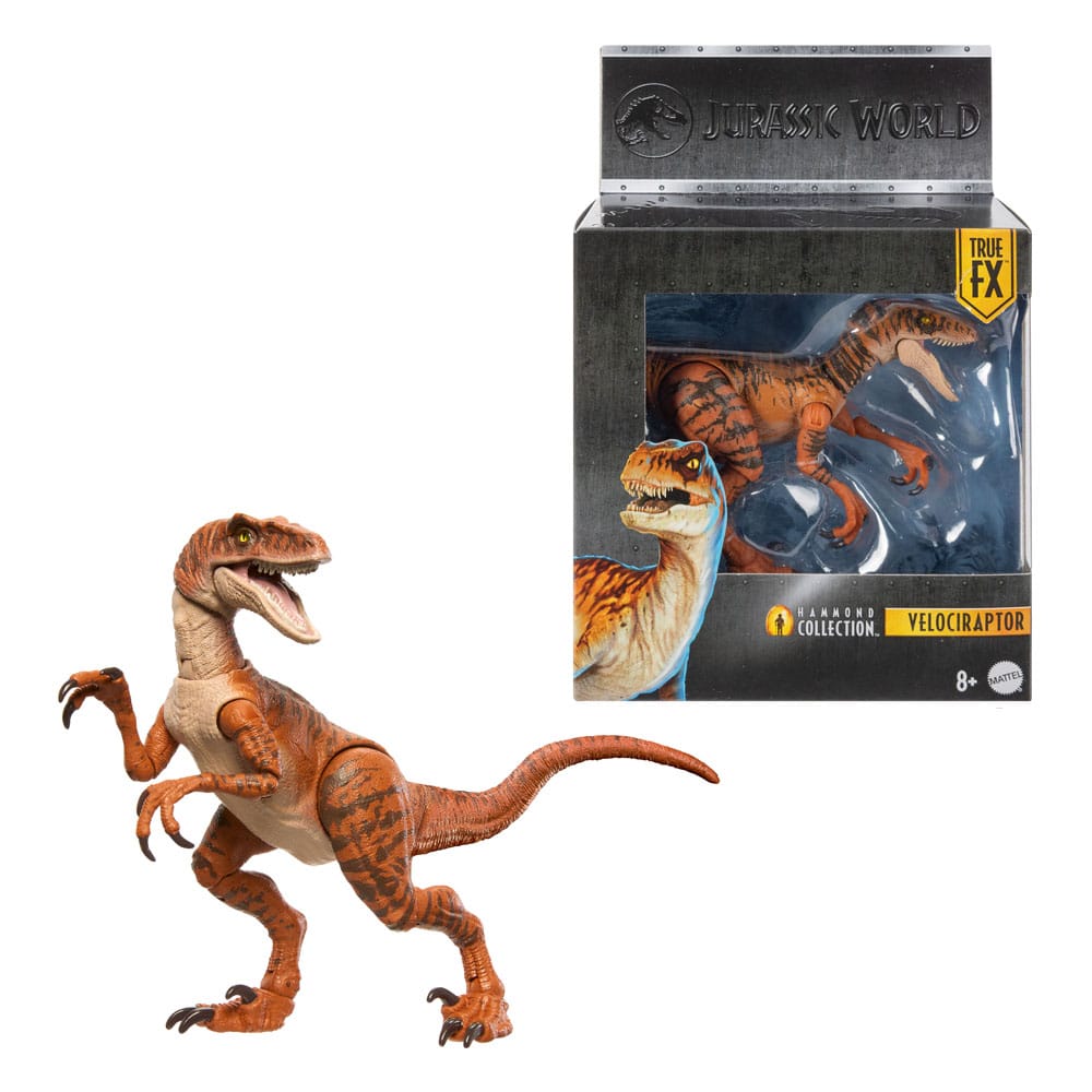 Jurassic World Hammond Collection Actionfigur Velociraptor - Smalltinytoystore