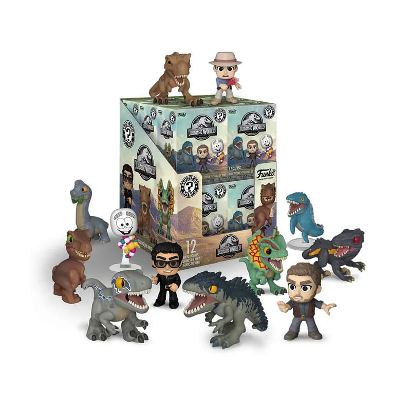 Jurassic World Mystery Minis Minifiguren P&W 5 cm Display (12) - Smalltinytoystore