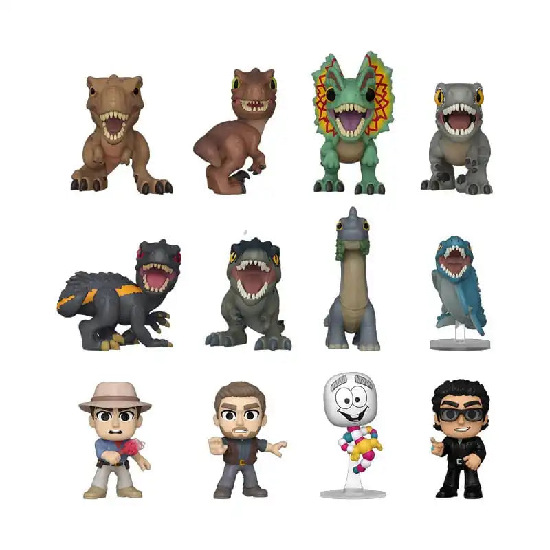 Jurassic World Mystery Minis Minifiguren P&W 5 cm Display (12) - Smalltinytoystore