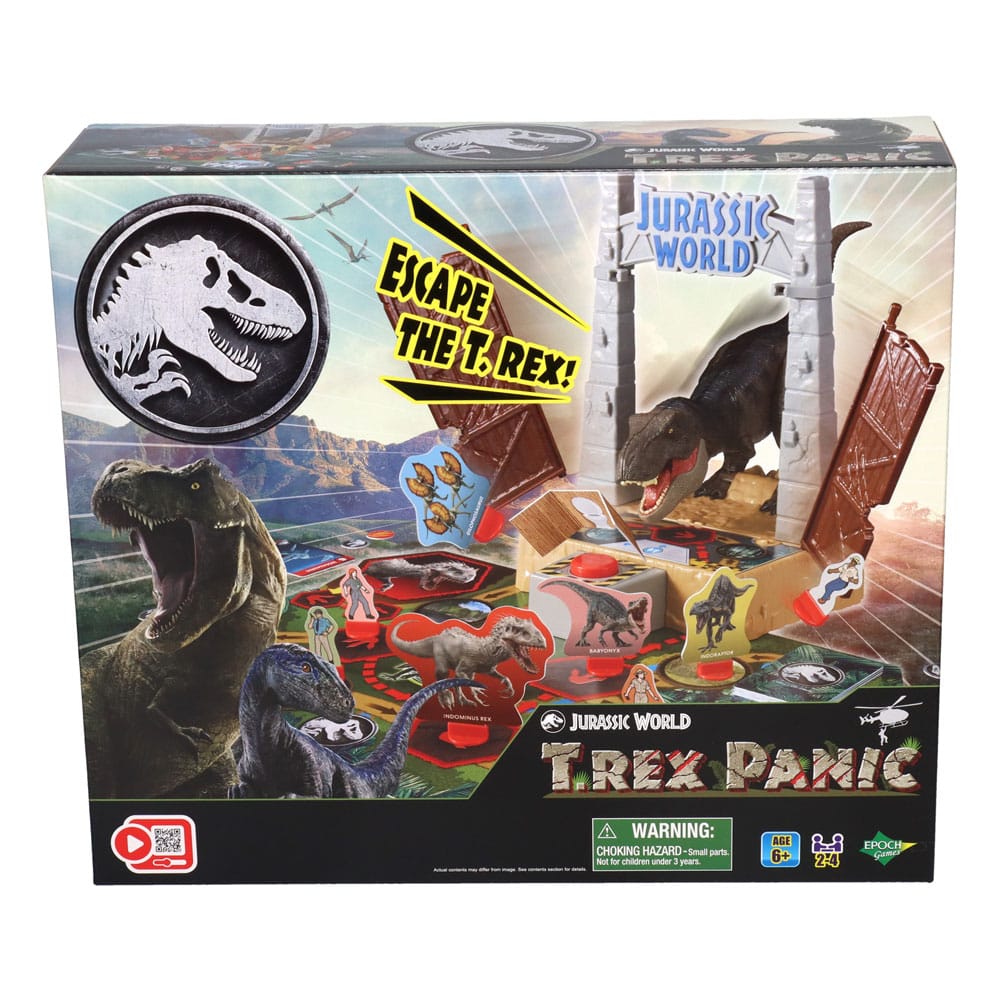 Jurassic World Spiel T-Rex Panic - Smalltinytoystore