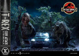 Jurassic World: The Lost World Statue 1/15 T-Rex Cliff Attack 53 cm - Smalltinytoystore