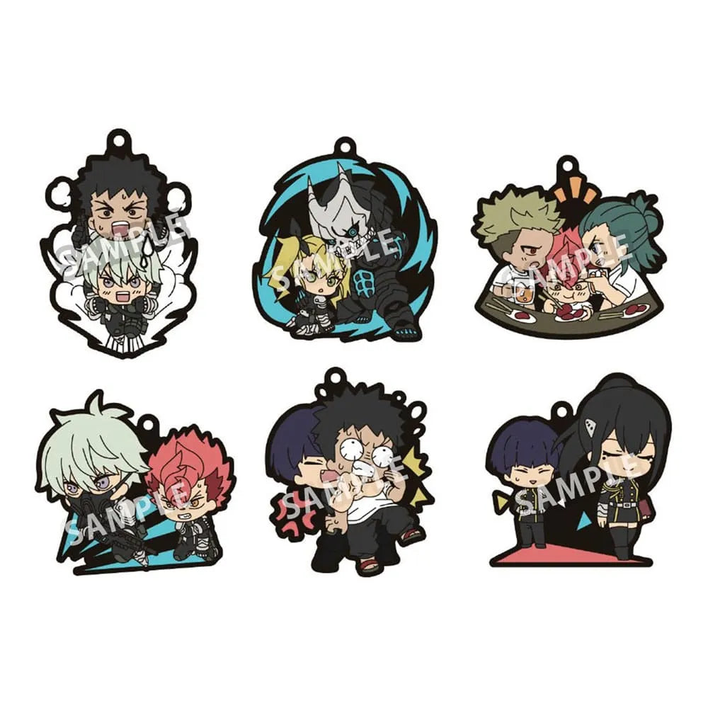 Kaiju No. 8 Rubber Mascot Buddycolle Gummi-Anhänger 7 cm Sortiment (6) - Smalltinytoystore