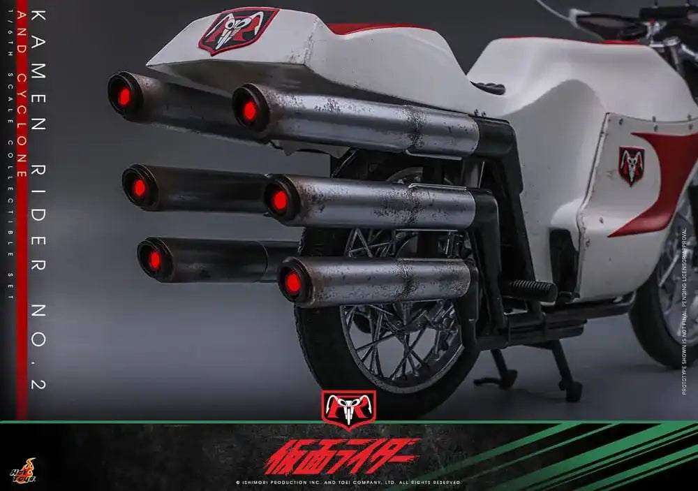 Kamen Rider 1/6 Cylone No. 2 HOT TOYS - Smalltinytoystore