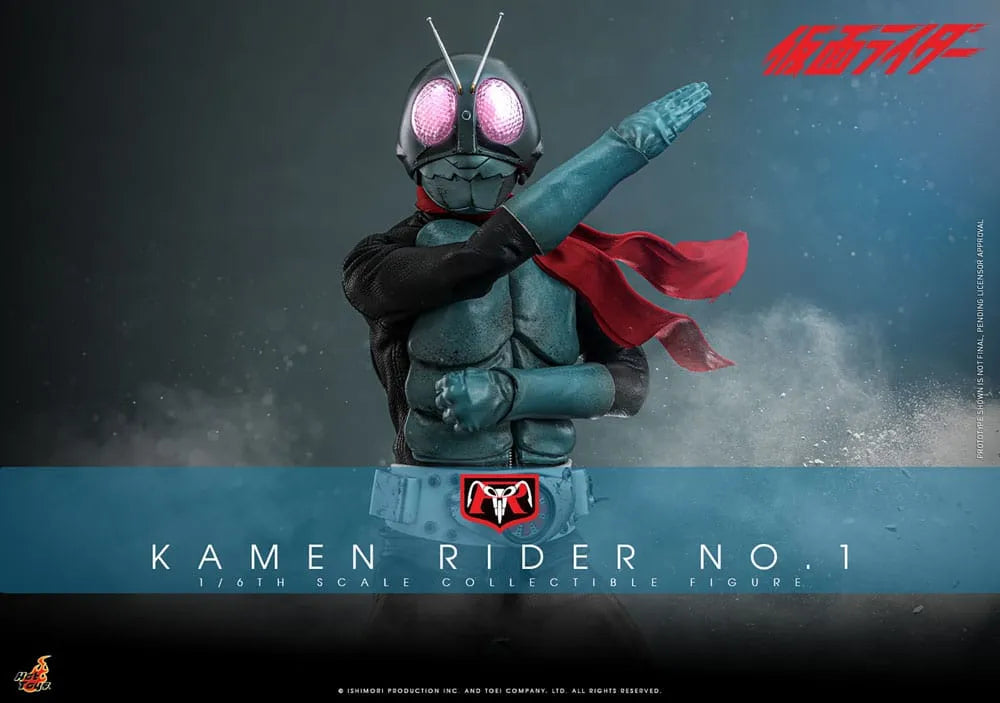 Kamen Rider 1/6 Kamen Rider No. 1 HOT TOYS - Smalltinytoystore