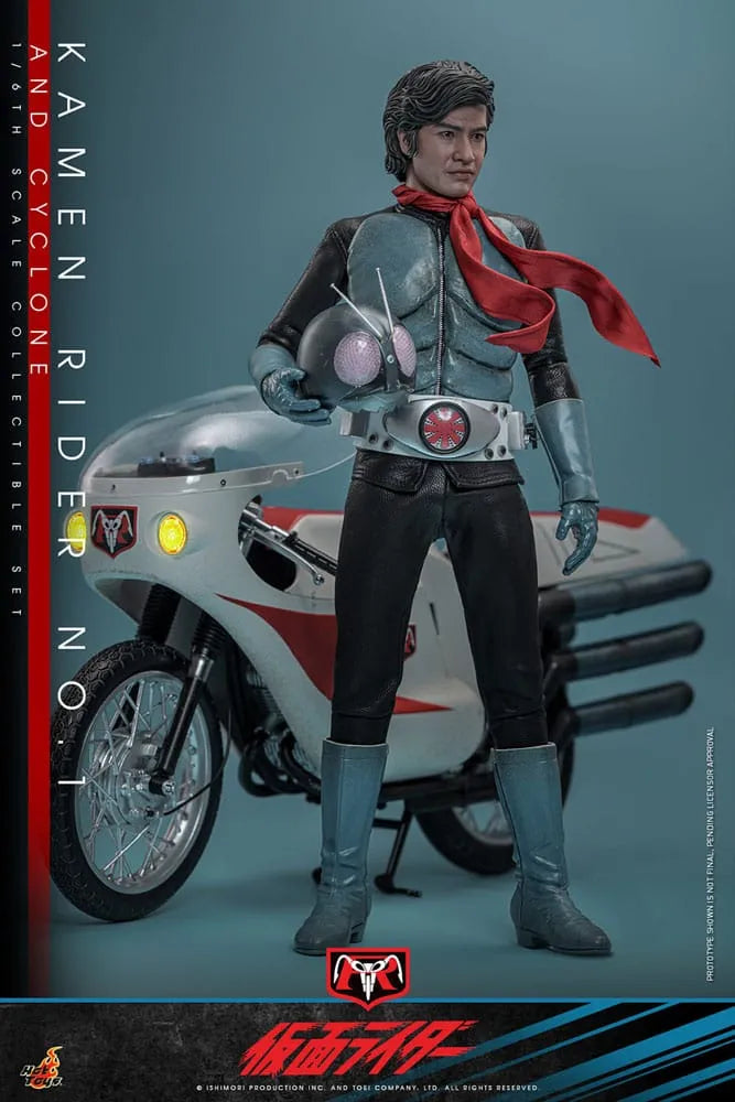 Kamen Rider 1/6 Kamen Rider No. 1 und Cylone HOT TOYS - Smalltinytoystore