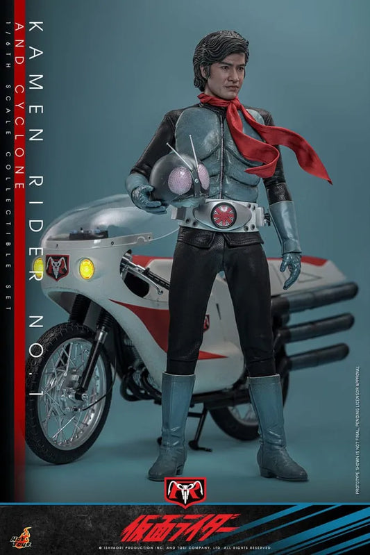 Kamen Rider 1/6 Kamen Rider No. 1 und Cylone HOT TOYS - Smalltinytoystore