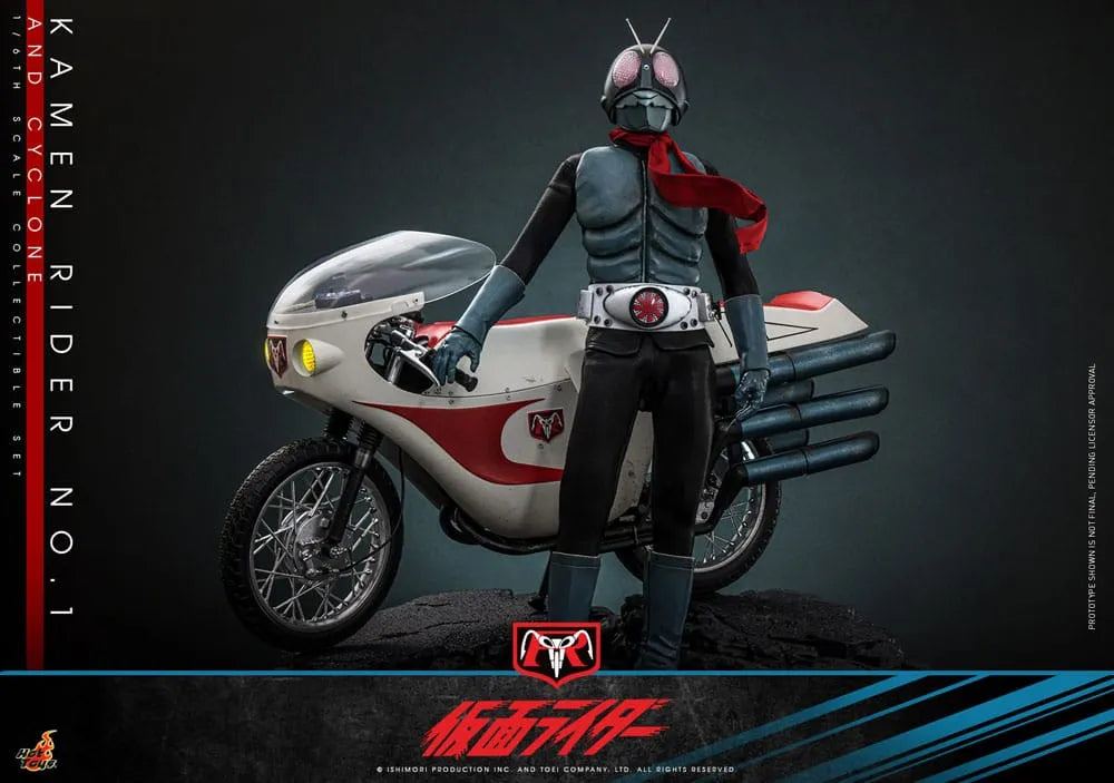 Kamen Rider 1/6 Kamen Rider No. 1 und Cylone HOT TOYS - Smalltinytoystore