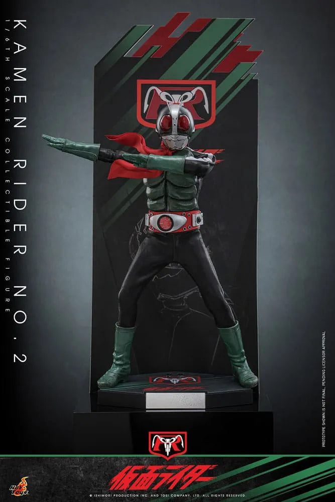Kamen Rider 1/6 Kamen Rider No. 2 HOT TOYS - Smalltinytoystore