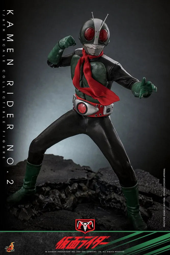 Kamen Rider 1/6 Kamen Rider No. 2 HOT TOYS - Smalltinytoystore