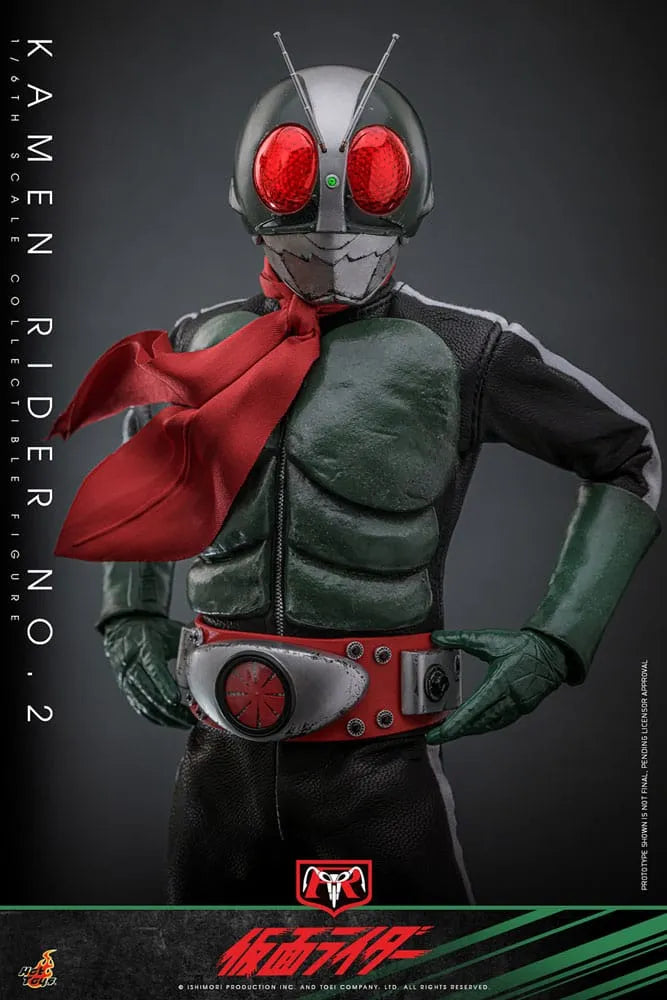 Kamen Rider 1/6 Kamen Rider No. 2 HOT TOYS - Smalltinytoystore