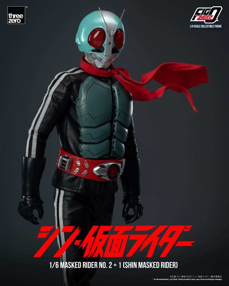 Kamen Rider FigZero Actionfigur 1/6 Masked Rider No.2+1 (Shin Masked Rider) 32 cm - Smalltinytoystore