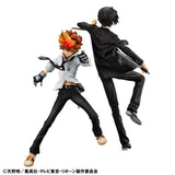 Katekyo Hitman Reborn! G.E.M. Serie PVC Statue Tsunayoshi Sawada & Kyoya Hibari & Reborn Set 21 cm - Smalltinytoystore
