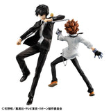 Katekyo Hitman Reborn! G.E.M. Serie PVC Statue Tsunayoshi Sawada & Kyoya Hibari & Reborn Set 21 cm - Smalltinytoystore