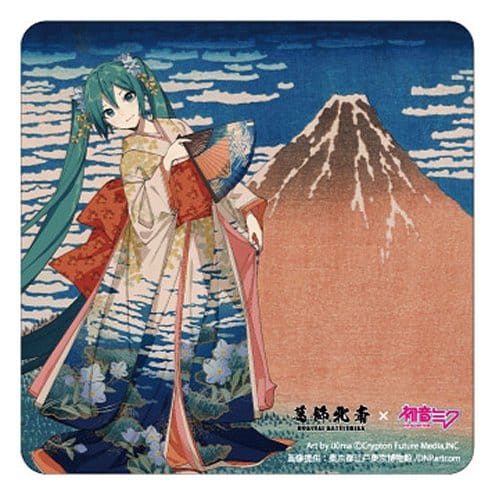 Katsushika Hokusai x Hatsune Miku Auto Magnet Thirty-six Views of Mount Fuji Fine Wind, Clear Morning