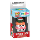 Kawaii Foodies Pocket POP! Vinyl Schlüsselanhänger 4 cm Sushi Stack Display (12) - Smalltinytoystore