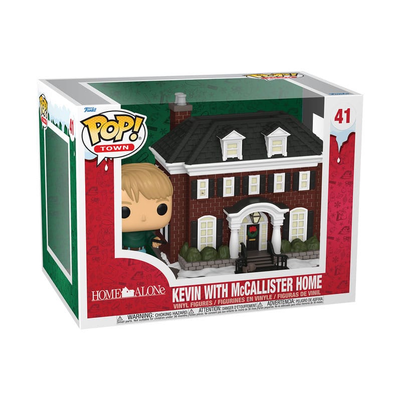 Kevin - Allein zu Haus POP! Town Vinyl Figur Kevin with McCallister Home 9 cm - Smalltinytoystore