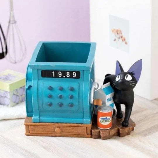 Kikis kleiner Lieferservice Diorama / Aufbewahrungsbox Jiji and blue cash register - Smalltinytoystore