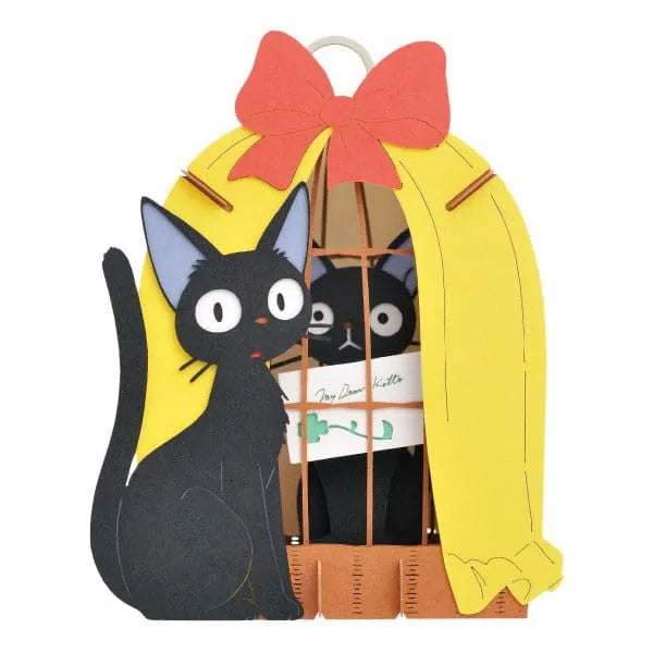 Kikis kleiner Lieferservice Paper Model Kit Paper Theater Jiji I am here - Smalltinytoystore