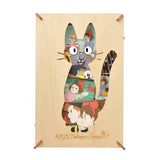 Kikis kleiner Lieferservice Paper Model Kit Paper Theater Wood Style Silhouette Jiji - Smalltinytoystore