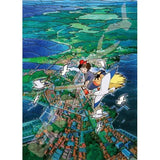 Kikis kleiner Lieferservice Puzzle Stained Glass Koriko City's Sky (500 Teile) - Smalltinytoystore