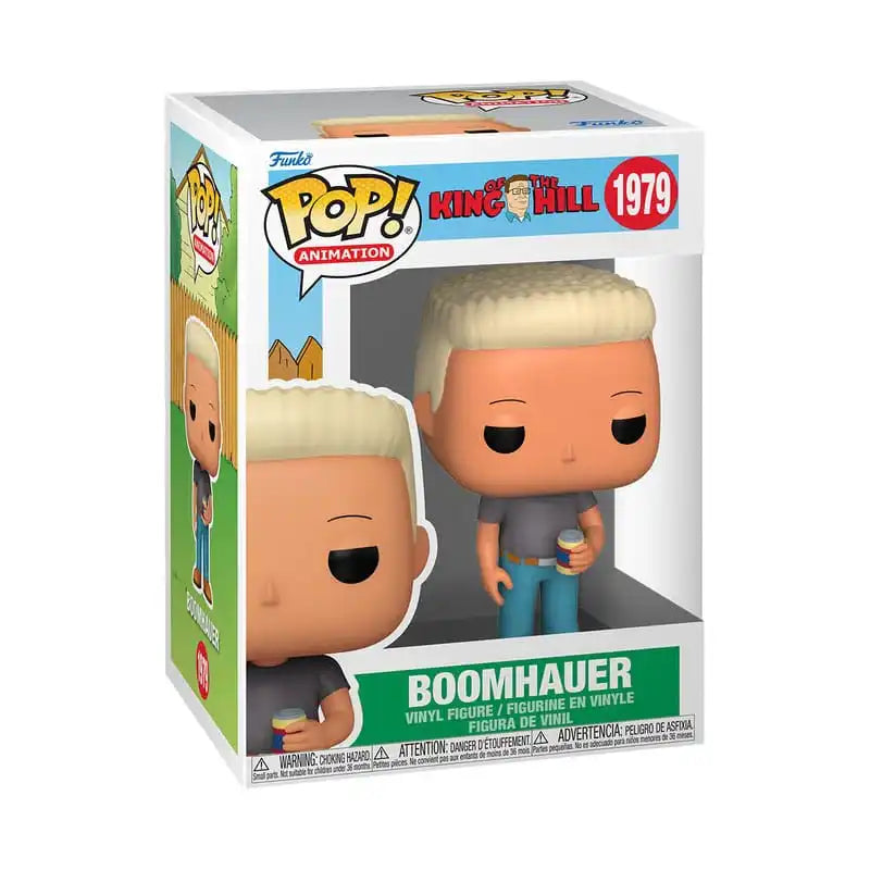 King of the Hill POP! TV Vinyl Figur Boomhauer 9 cm - Smalltinytoystore