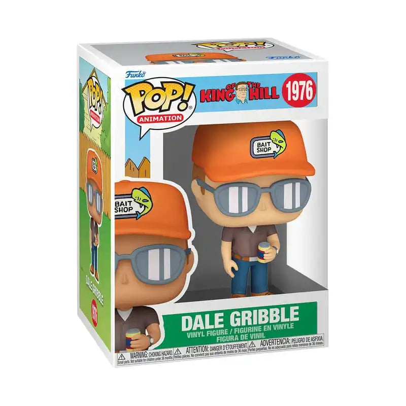 King of the Hill POP! TV Vinyl Figur Dale Gribble 9 cm - Smalltinytoystore